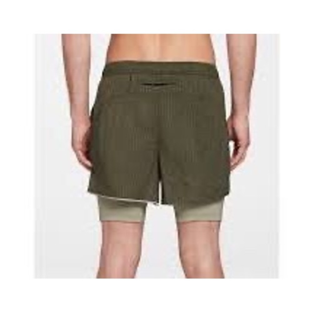 VRST Mens Elevated Hybrid Run Short Forest Night Green XL MAX100406 NWT - Picture 4 of 13